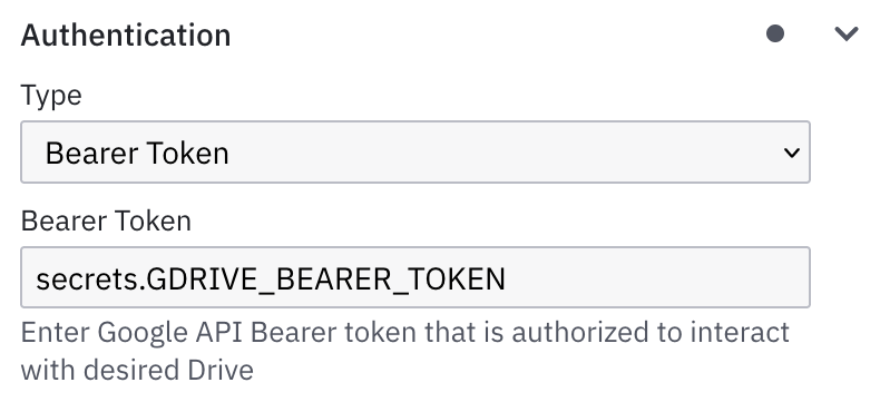 Bearer Auth