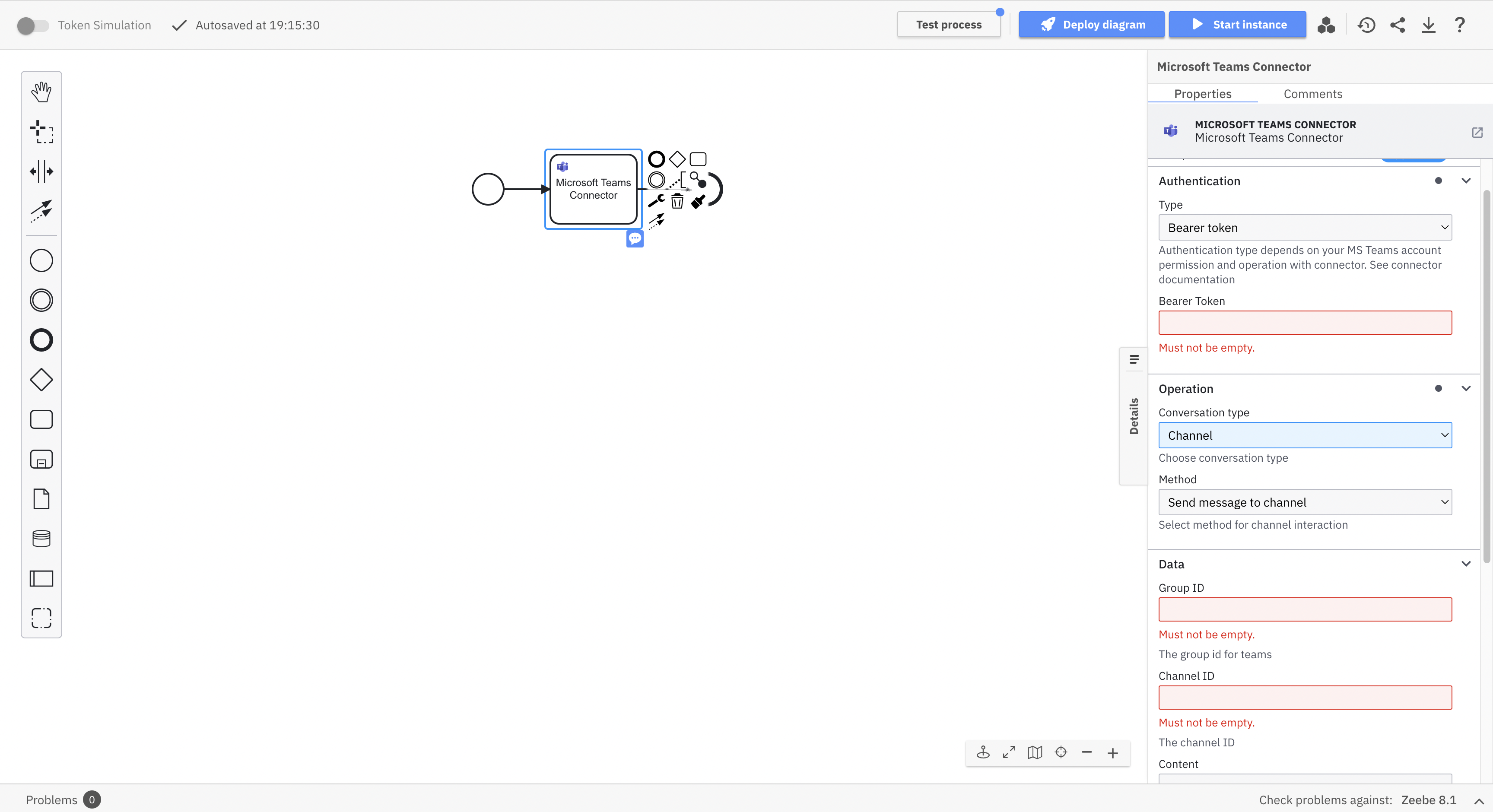 connectors-microsoft-teams-red-properties