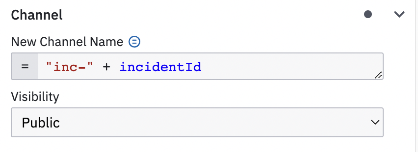 slack connector create channel