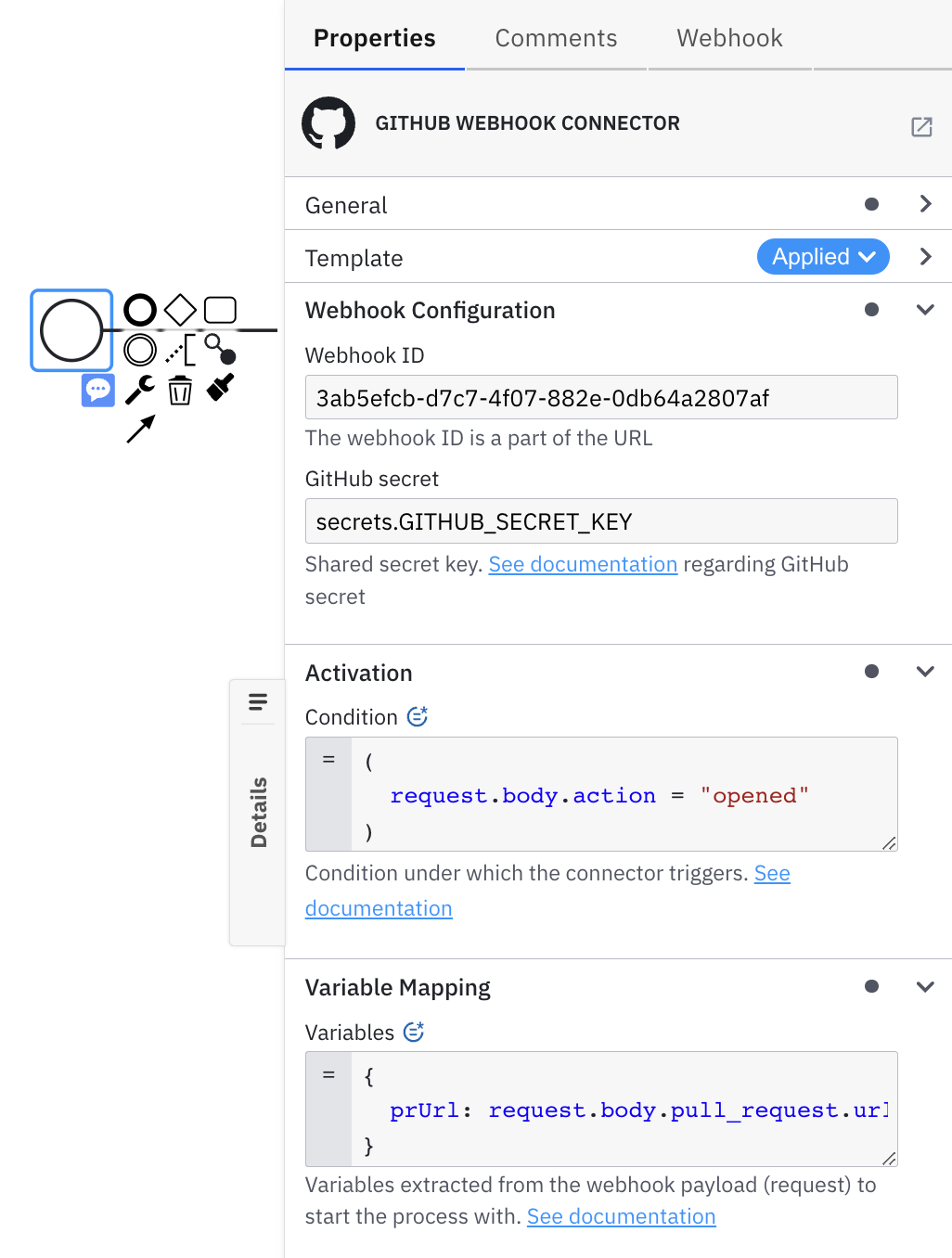 GitHub webhook